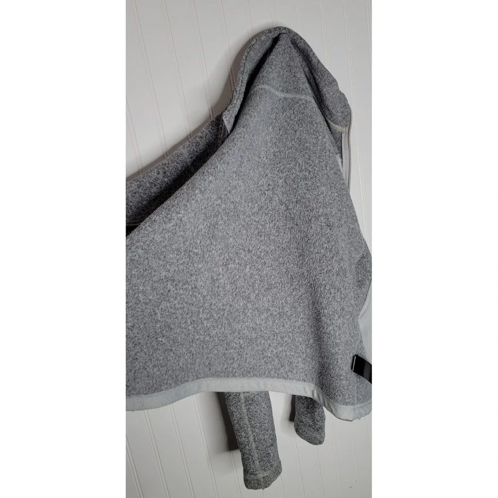 The North Face Men's Size Medium Full Zip Fleece Jacket Gray